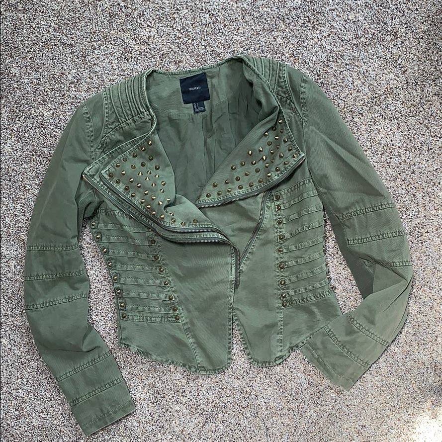 Studded Army Jacket
